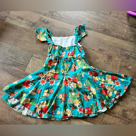 Floral Sleeveless Dress - Picture 2 of 2